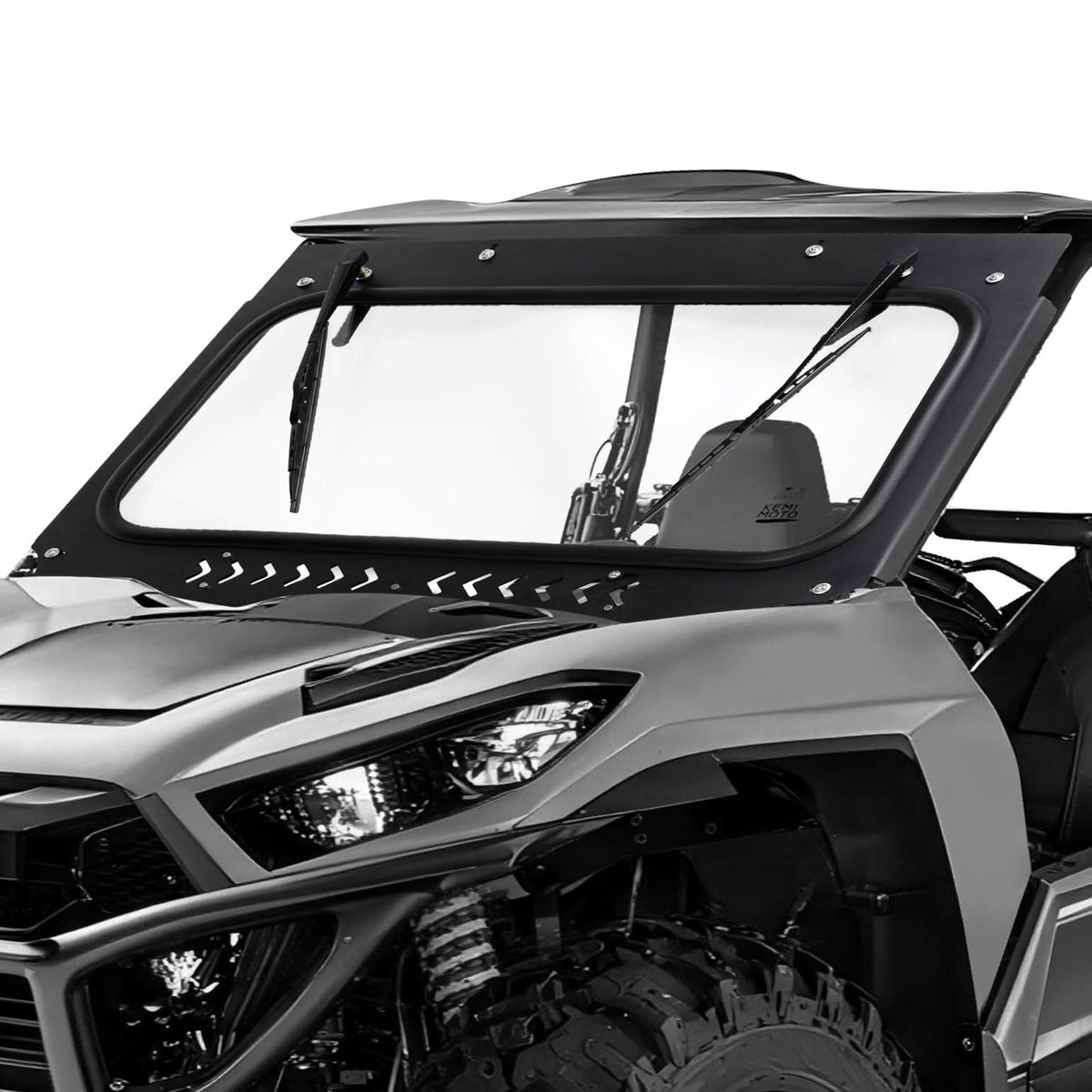 Vented Glass Windshield with Wipers for Kawasaki Teryx – fits Kawasaki Teryx 800