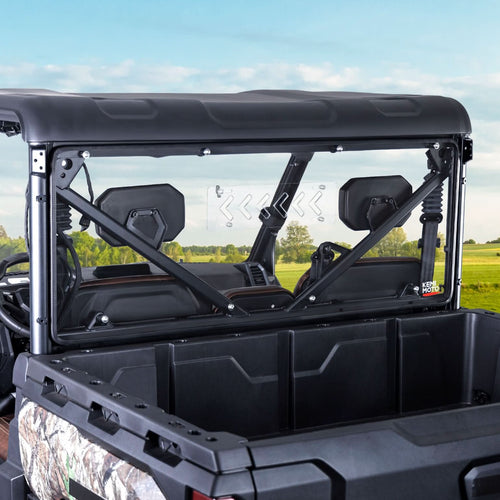 2-in-1 Vented Rear Windshield for CFMOTO UFORCE U10 Pro|XL – fits CFMoto U10 (Standard)