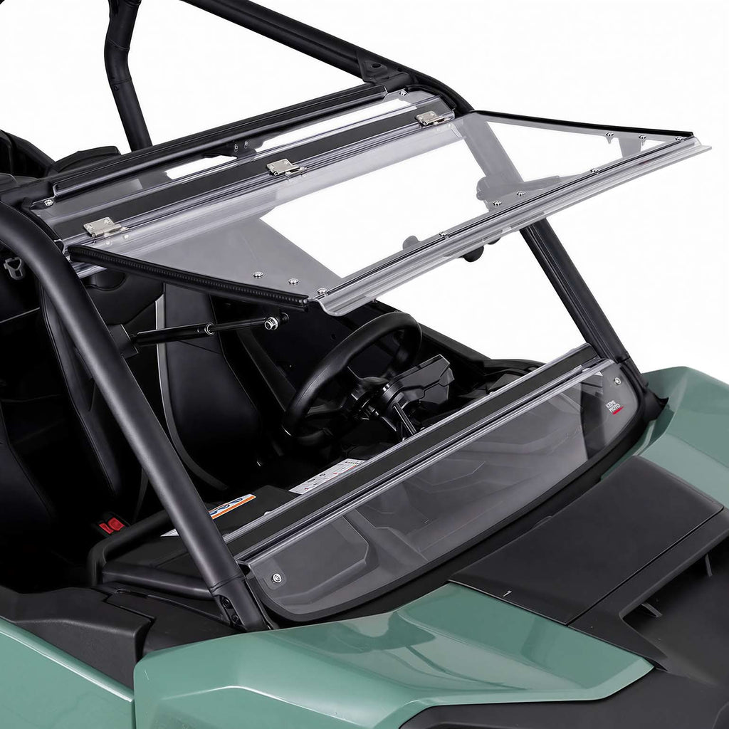 3-in-1 Flip Windshield Compatible with 2021-2026 Can-Am Commander