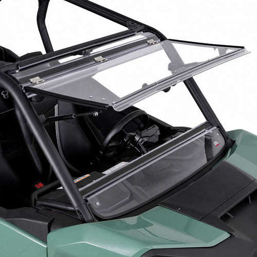 3-in-1 Flip Windshield Compatible with 2021-2026 Can-Am Commander – fits Can-Am Commander MAX (2021+)