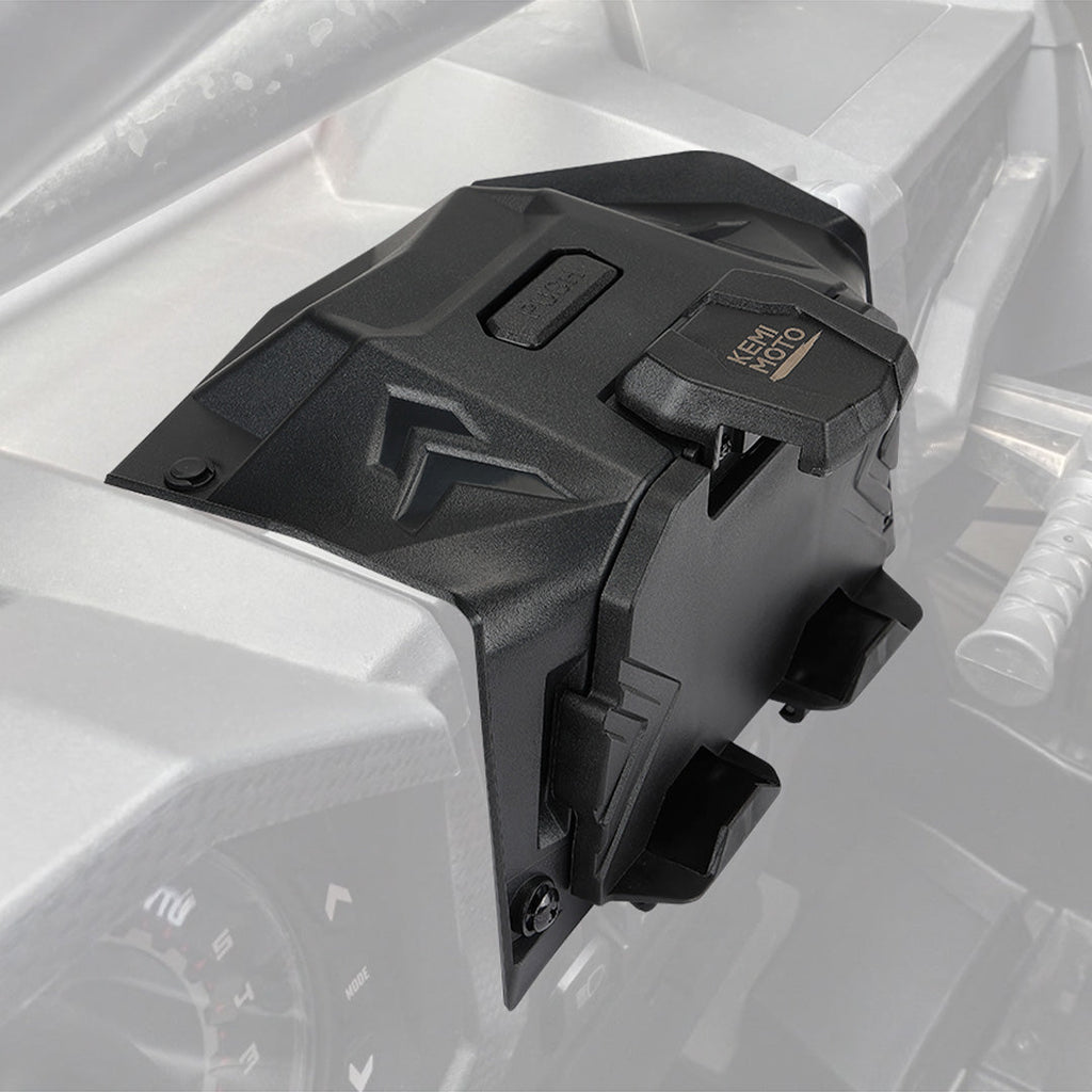 Electric Device GPS Mount Storage Box for Polaris RZR XP 1000/ XP Turbo