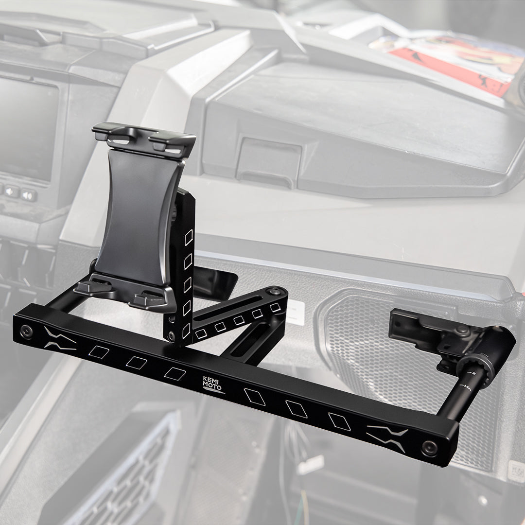 Electronic Device Mounts with Grab Bar For RZR PRO XP/R/Turbo R – fits Polaris RZR