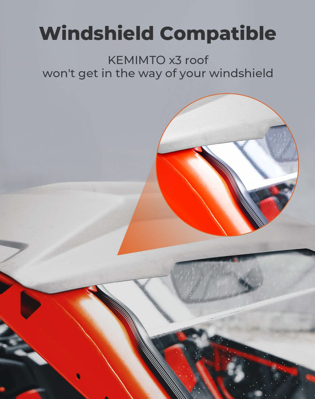 Aluminum Silver Roof for Can Am Maverick X3 2017-2026 – fits Can-Am Maverick X3 2-Seat (view 6)