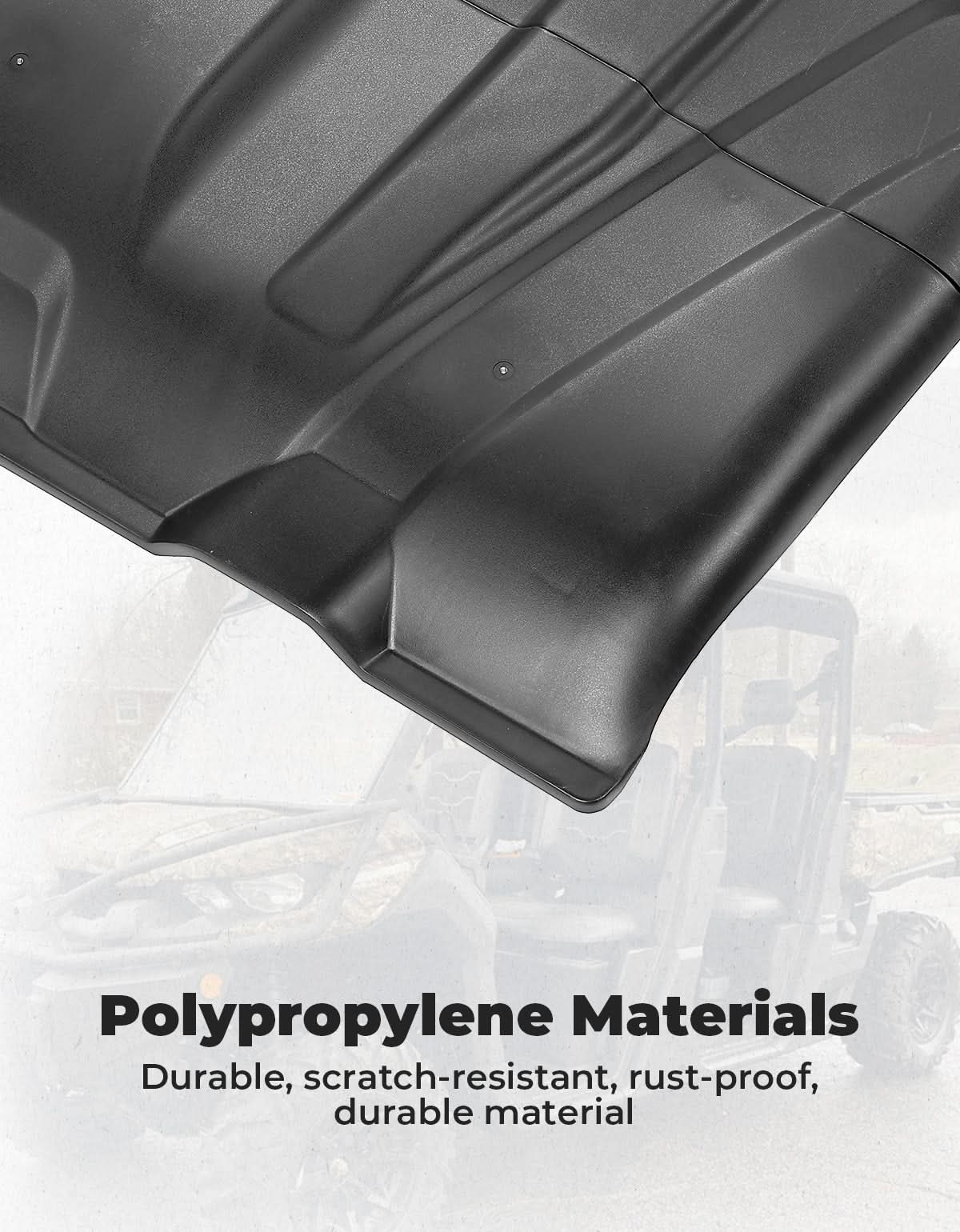 4 Pieces Sport Hard Roof Top for Can-Am Defender Max – fits Can-Am Defender MAX HD9