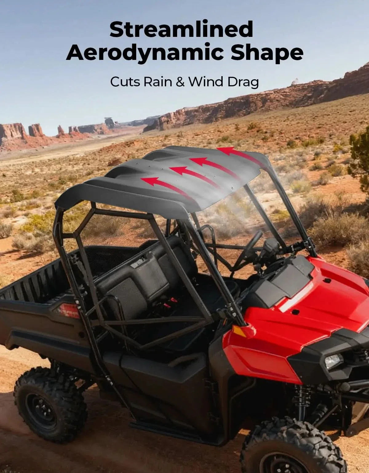 UTV Top Hard Roof For Honda Pioneer 700|700-4 – fits Honda Pioneer 700 (view 7)