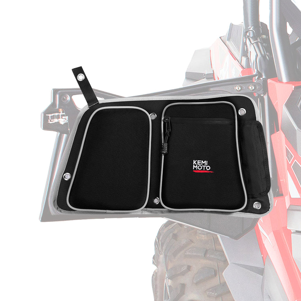Rear Door Bags with Knee Pad for Polaris RZR XP 4 1000 2014-2023 – fits Polaris RZR 4 900