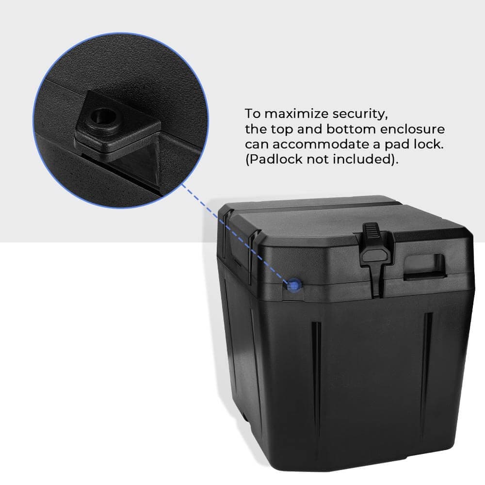 2" Tie Down Anchors & Under Seat Storage Box for Polaris Ranger 1000 XP