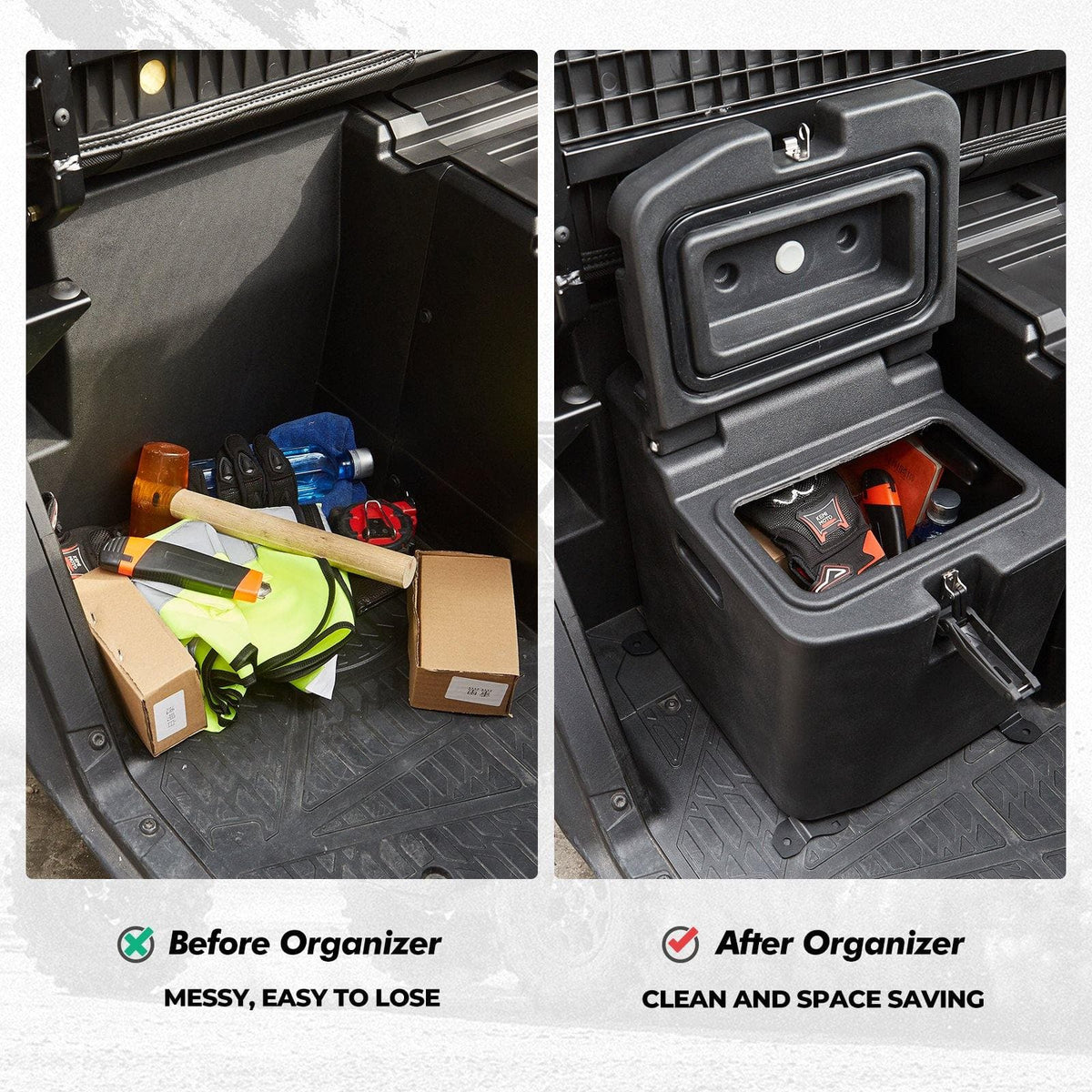 26.5L Under Seat Storage Box for Polaris Ranger XP 1000