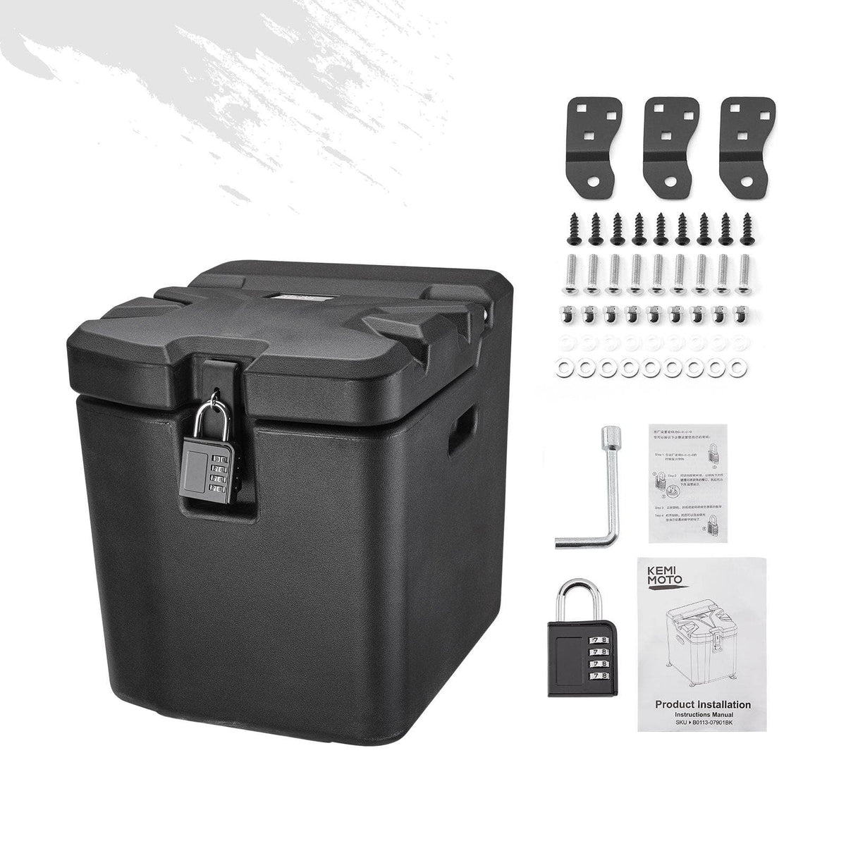 26.5L Under Seat Storage Box for Polaris Ranger XP 1000