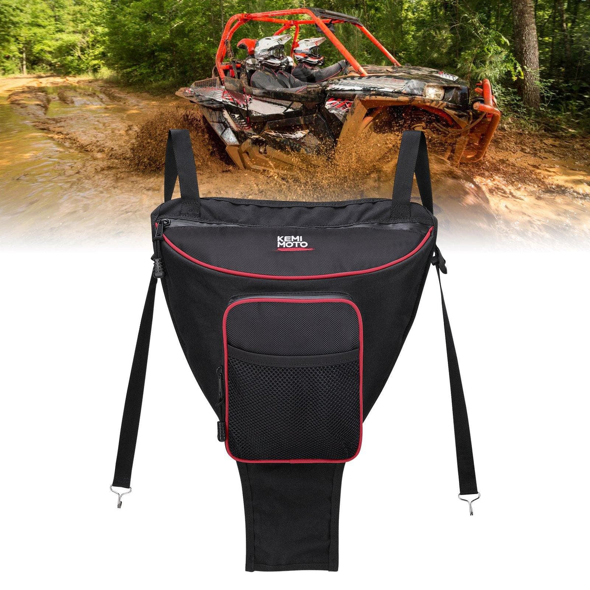 UTV Cab Pack Center Seat Storage Bag for Polaris RZR 900 570 800 XP 1000