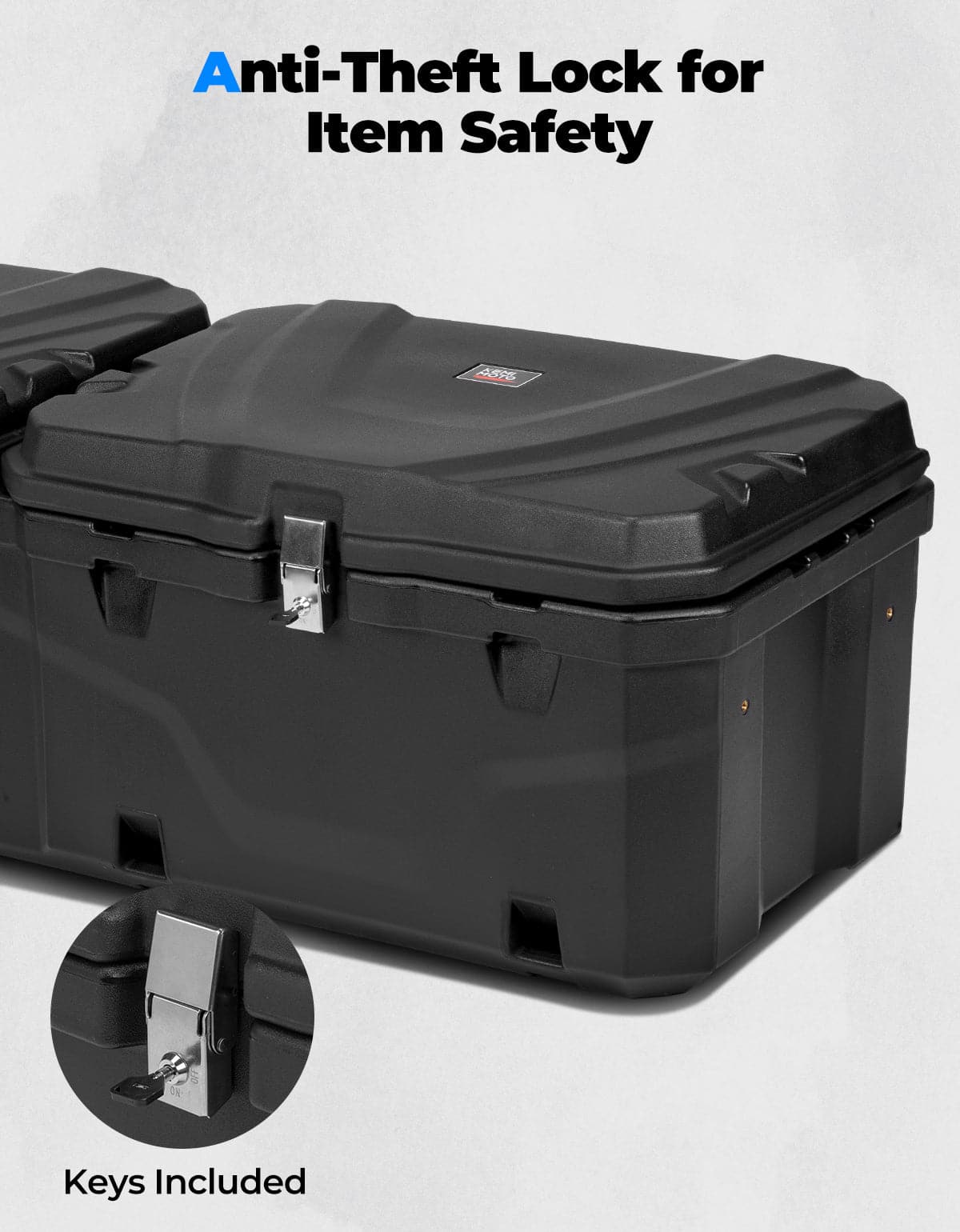 110L/29Gal UTV Bed Storage Box For CFMOTO Uforce 1000 | 1000XL| U10