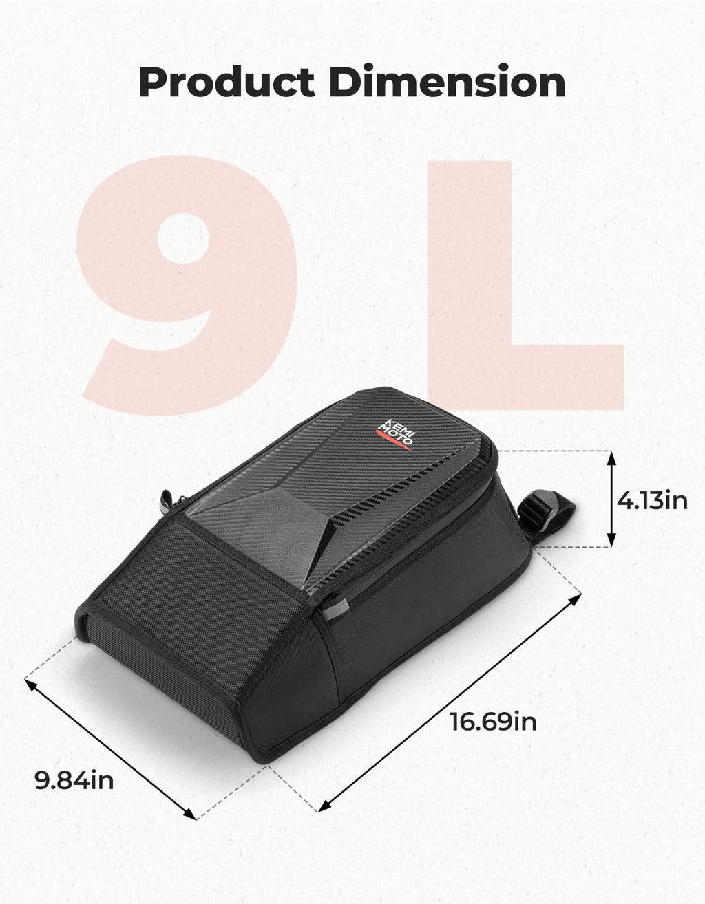 Can-Am Commander / Maverick Trail / Maverick Sport Center Console Storage Bag（2011–2023） – fits Can-Am Maverick Sport MAX...