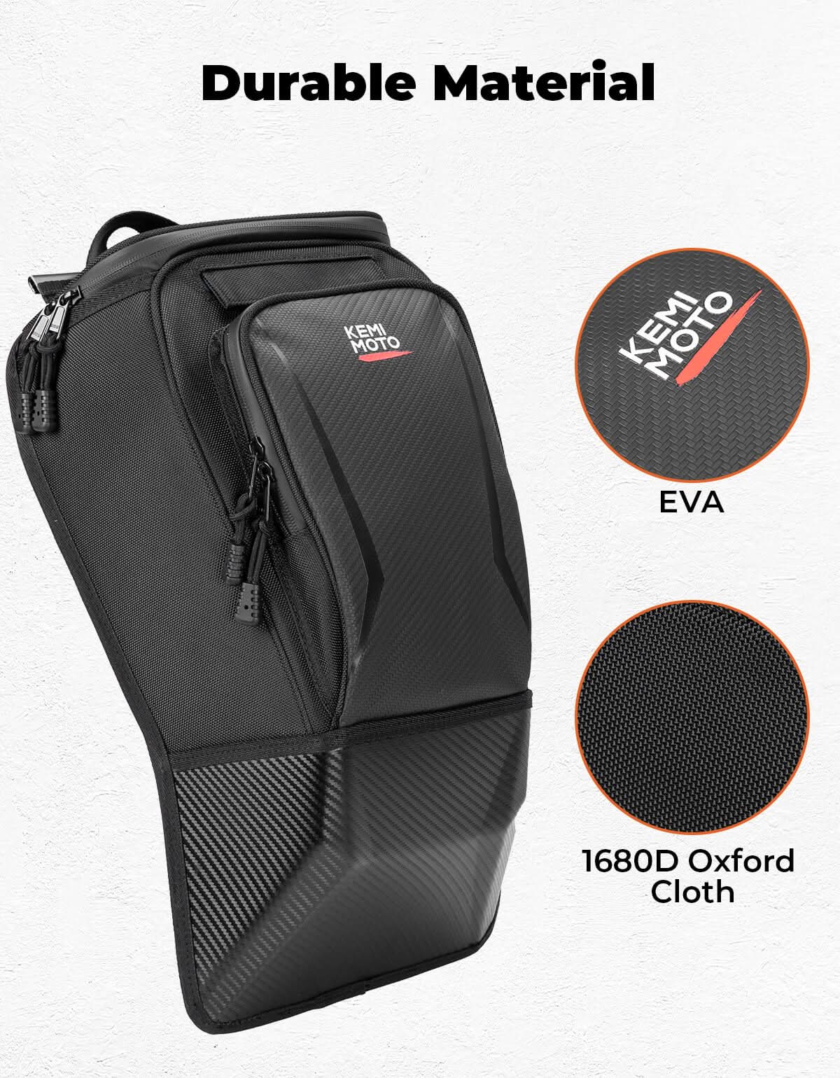 Center Storage Bag with Two Hydration Backpacks for Can-Am Maverick X3 – fits Can-Am Maverick X3 2-Seat (view 3)