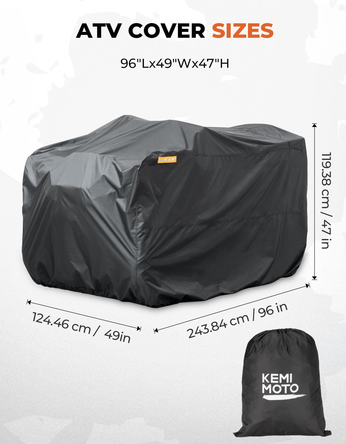ATV Heavy Duty Cover for Polaris Sportsman | Outlander | CFORCE | Brute – fits Polaris Sportsman (view 3)