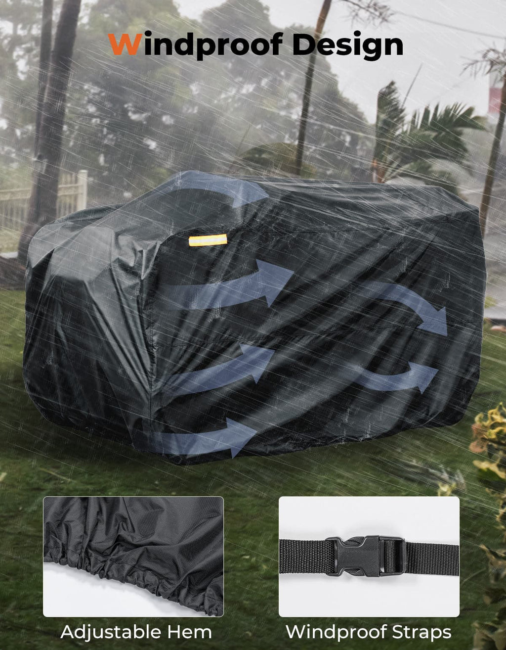 ATV Heavy Duty Cover for Polaris Sportsman | Outlander | CFORCE | Brute – fits Polaris Sportsman (view 5)