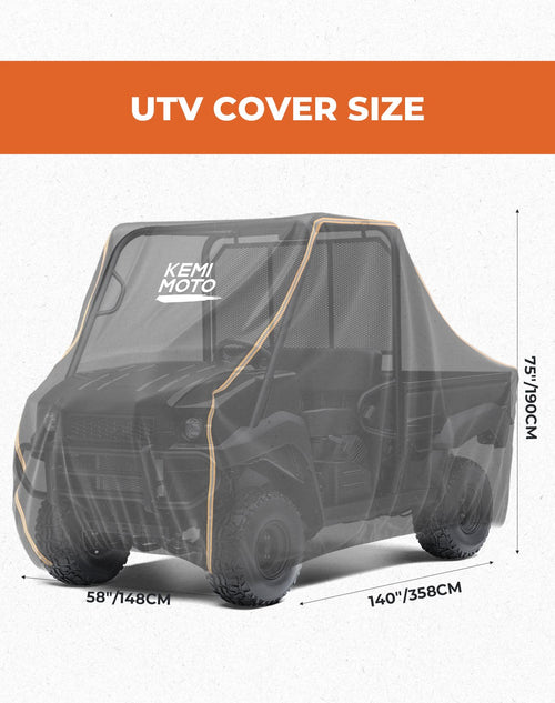 2-3 Seaters UTV Cover for Defender / Ranger XP 1000 / Pioneer / UFORCE