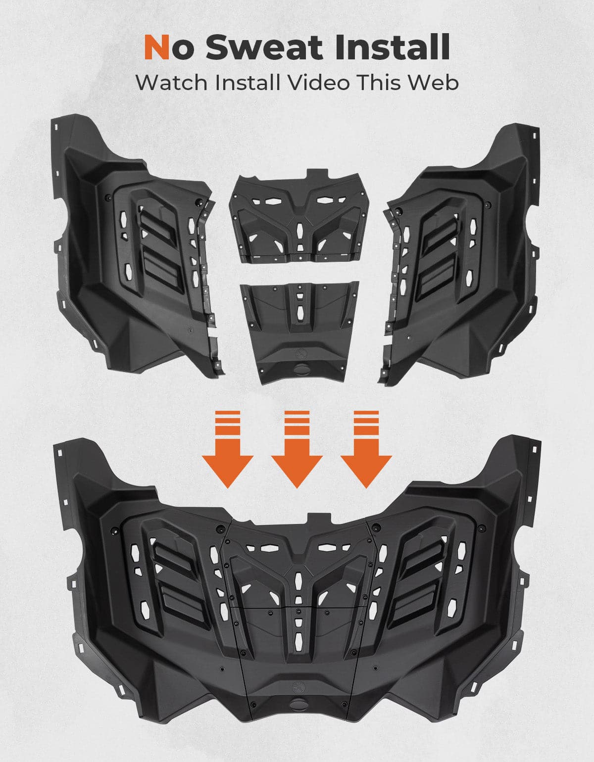 Rear Cargo Luggage Rack for Can-Am Maverick X3 | X3 MAX – fits Can-Am Maverick X3 MAX (view 4)