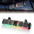 KEMIMOTO Midnight SL60 Gen1.5 Metal 26" RGB UTV Sound Bar for Can-am Golf Cart Marine 1"-2" Roll Bar – fits Can-Am...