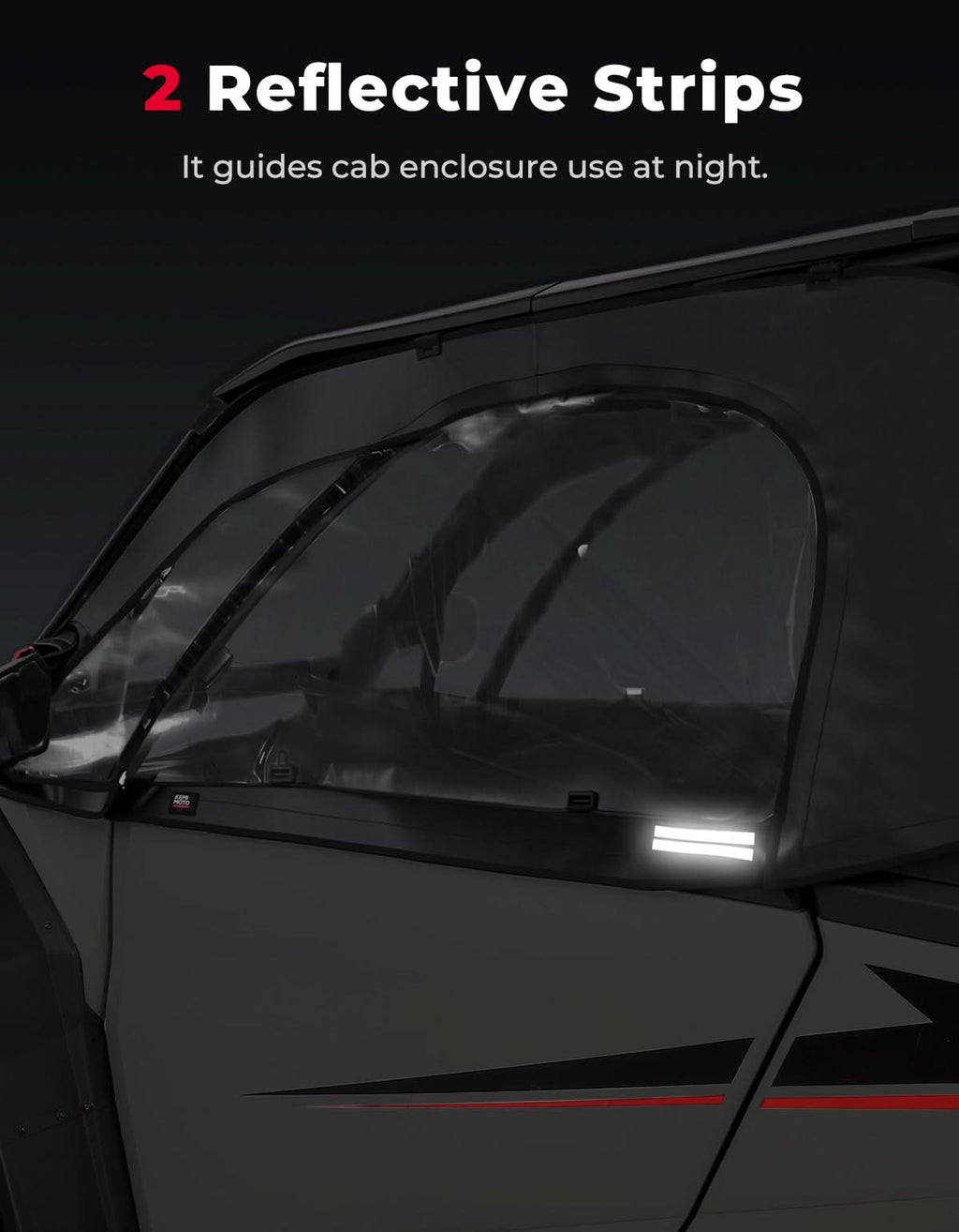 UTV Soft Cab Enclosure for 2024/2025+ Polaris RZR XP 1000 – fits Polaris RZR XP 1000 (2024+) (view 6)