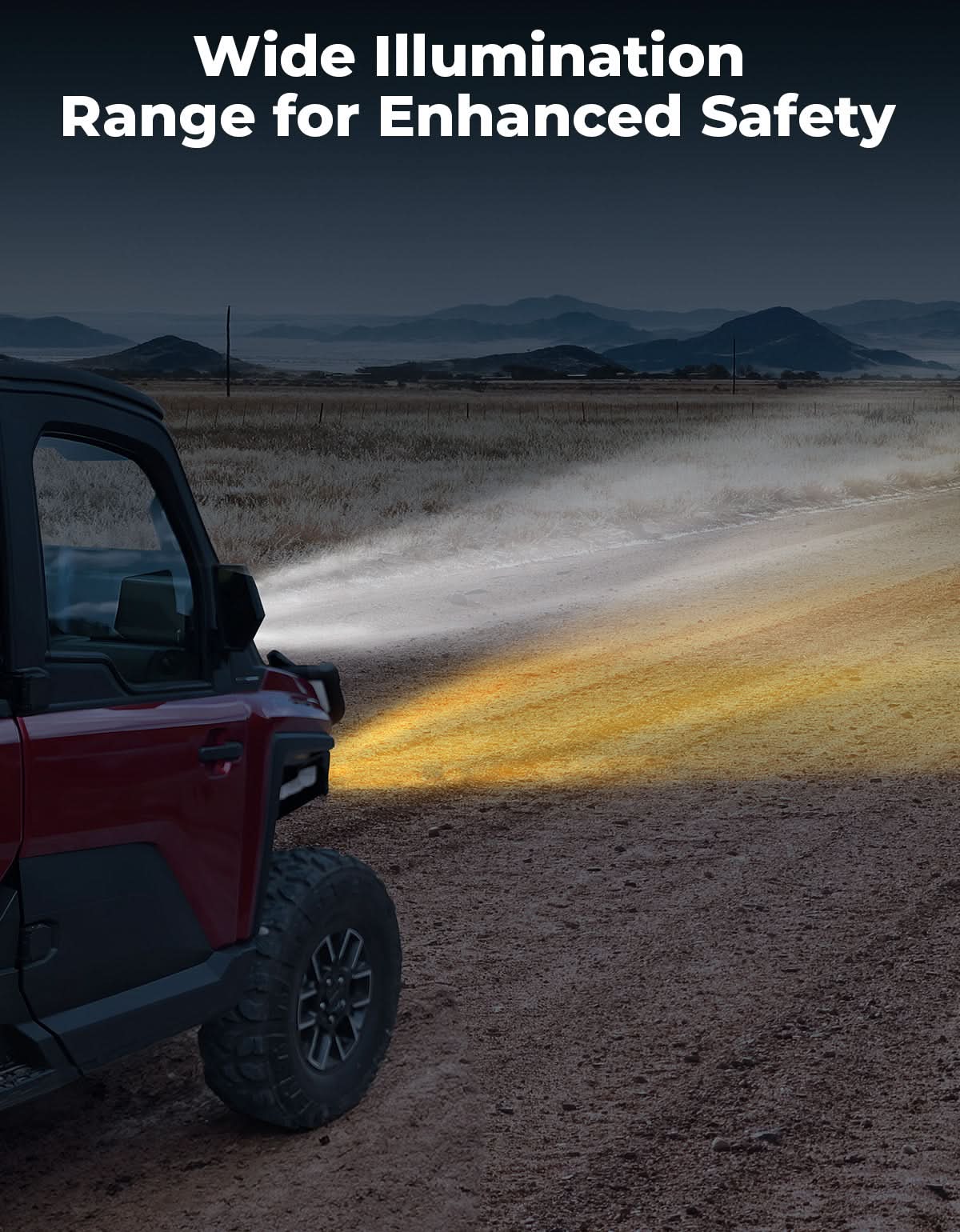 LED Front Bumper Lights for Polaris Ranger XD 1500 / CREW 2024-2025 – fits Polaris Ranger Crew XD 1500 (view 7)