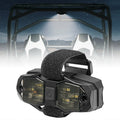 UTV Aluminum Waterproof Dome Light 600mAh Rechargeable for 1.5"-2" Roll Bar