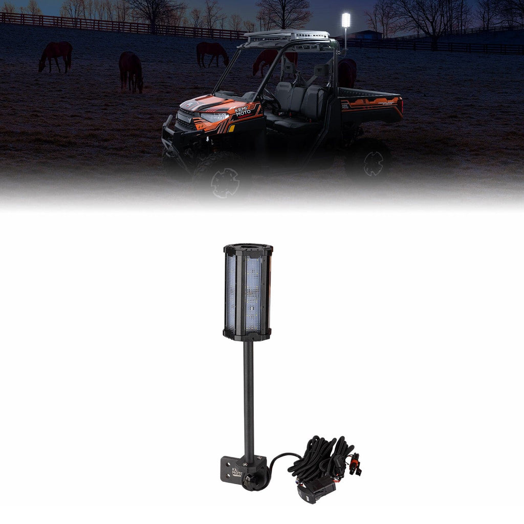 Upgraded Work Beacon Light for Polaris PRO XD/Ranger1000/XP 1000 2018-2025 – fits Polaris Ranger XP 1000