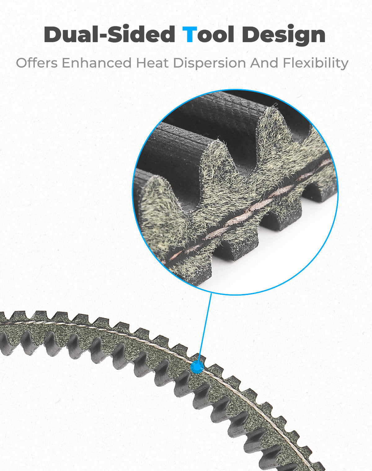 Heavy Duty Carbon Drive Belt for RZR XP 1000/ General 1000 / S 1000