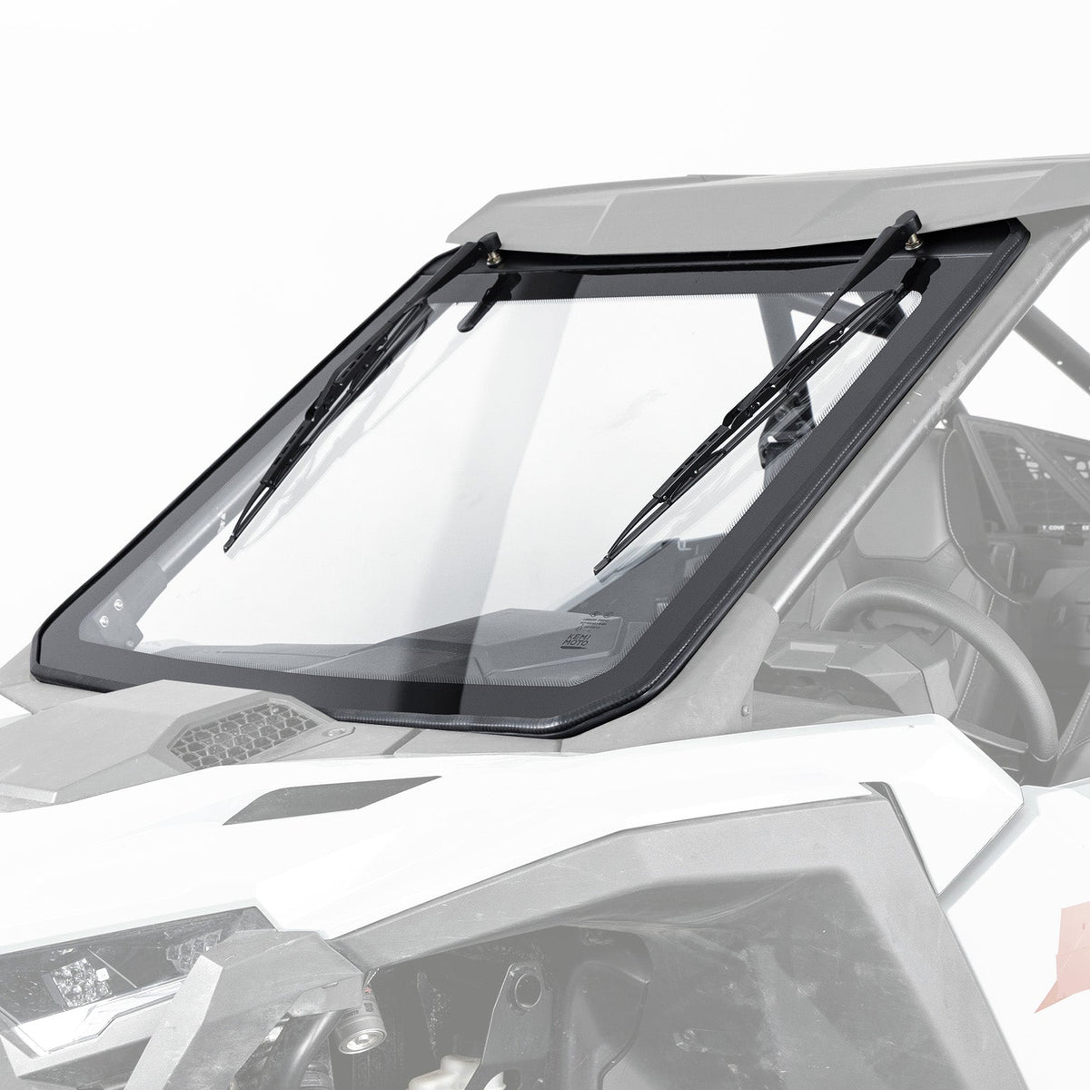 PRO XP Glass Windshield with 2 Manual Wipers for Polaris RZR PRO XP/XP4/PRO S/S4 (2025-2026) – fits Polaris RZR Pro S