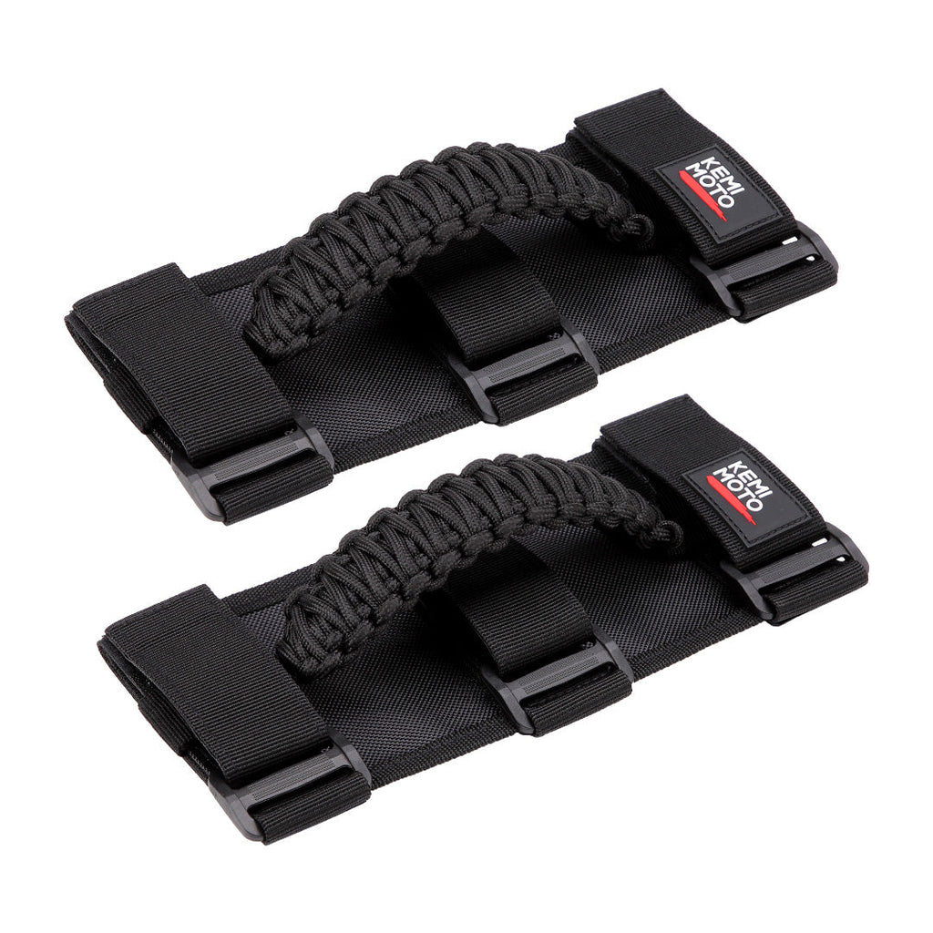 UTV Universal Heavy Duty Grips, Grab Handle Fit 1.5-2” Roll Bar