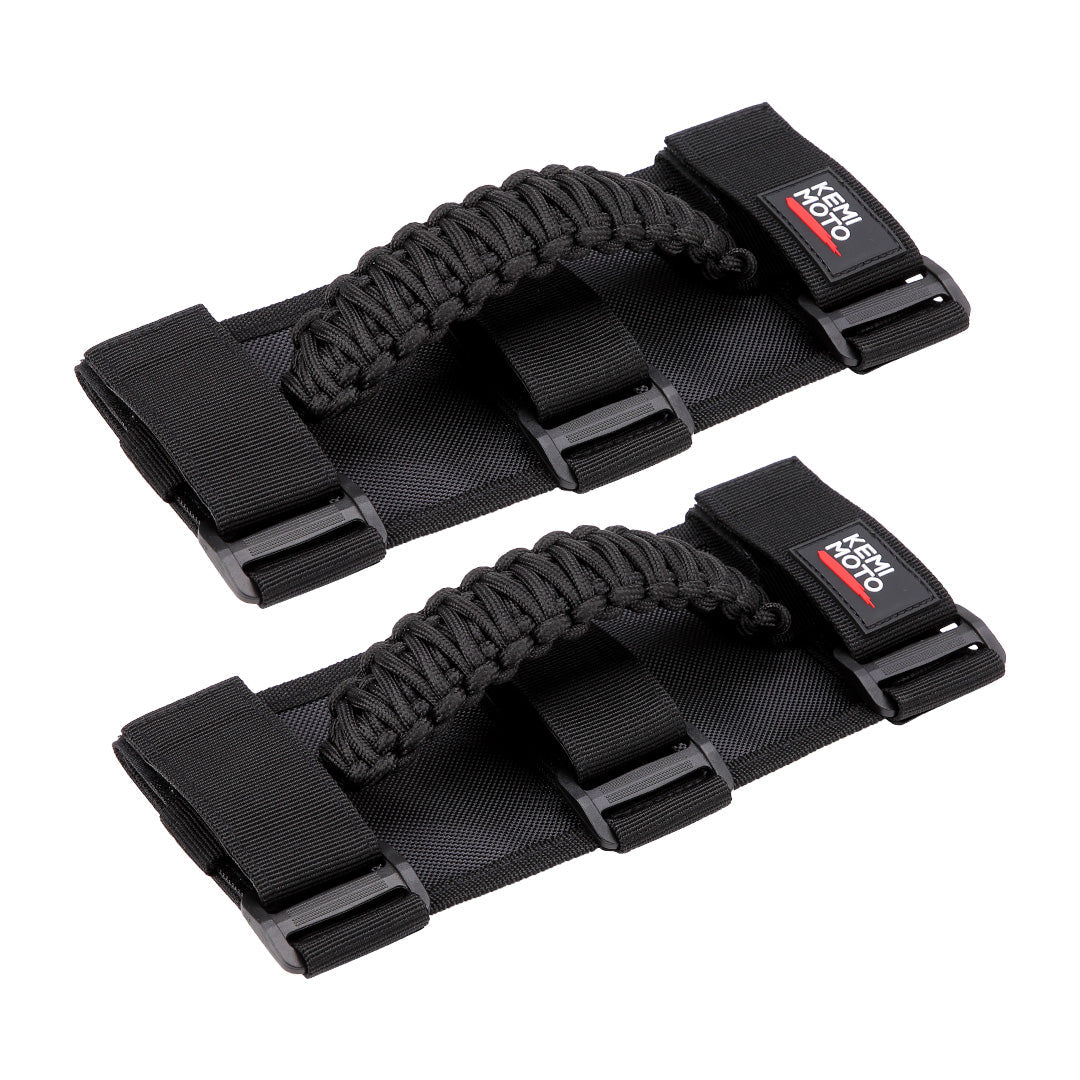 UTV Universal Heavy Duty Grips, Grab Handle Fit 1.5-2” Roll Bar