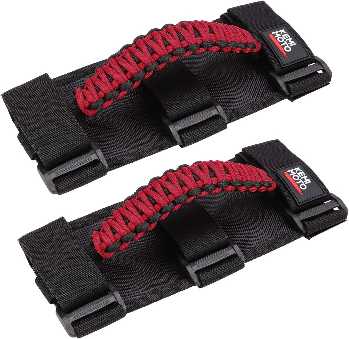 UTV Universal Heavy Duty Grips, Grab Handle Fit 1.5-2” Roll Bar