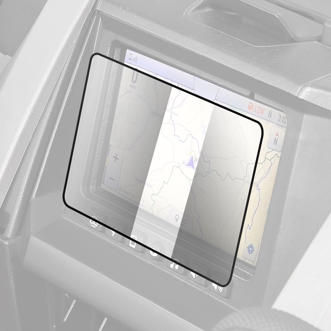 Tempered Glass Screen Protector for RZR /Ranger /General /Slingshot /Xpedition – fits Polaris RZR Pro R