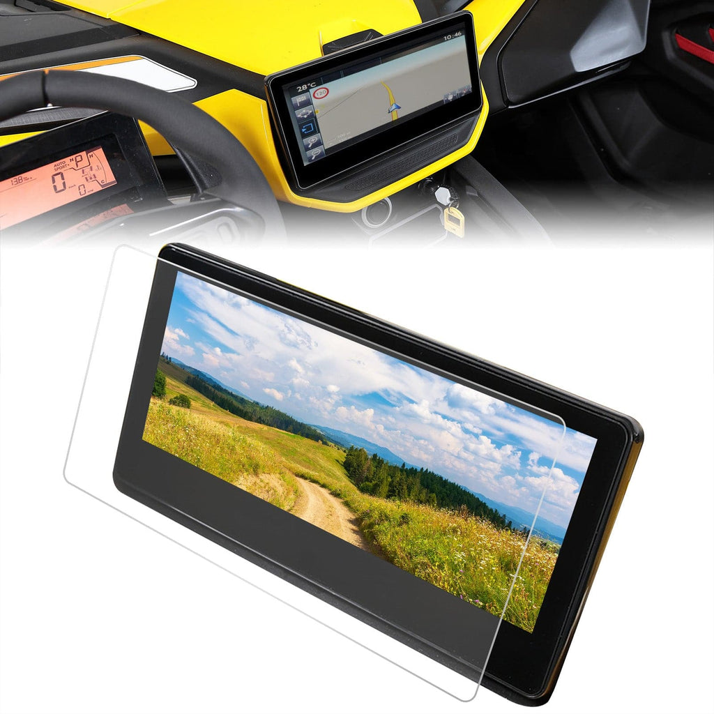 Screen Protector 10.5" × 4.9“ for Can-Am Maverick R | Ski-Doo – fits Can-Am Maverick R 2-Seat