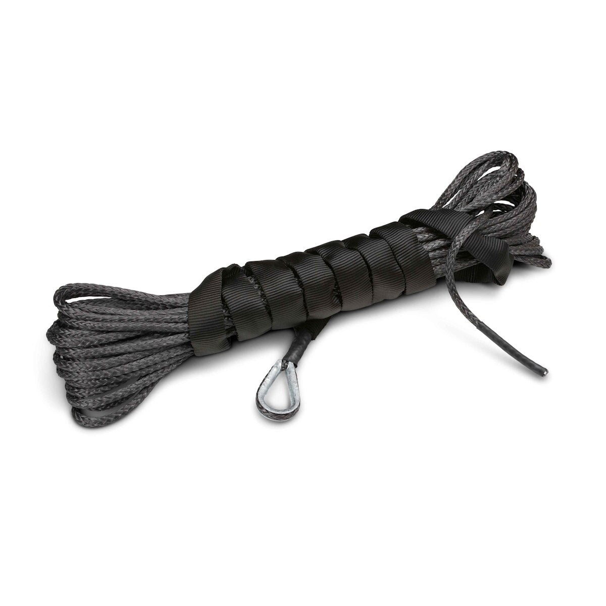 VIPER 60' BLACK AmSteel®-Blue Synthetic Winch Rope - ATV/UTV