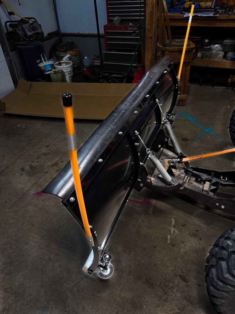 DENALI PLOWS® 72" Poly Snow Plow Blade with Poly Wear Bar