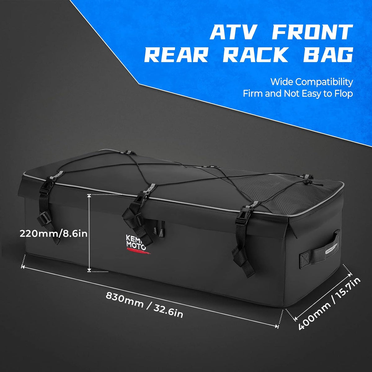Universal ATV Gear Bag for Front/Rear Rack