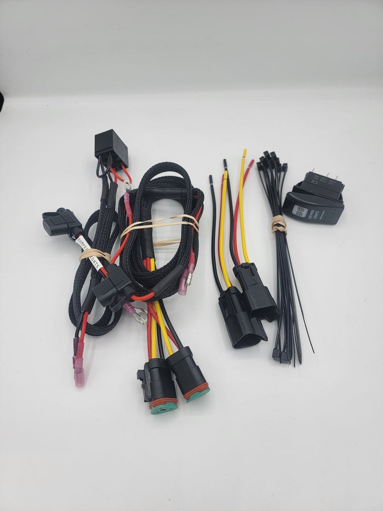 Can-Am Defender Bumper Light Kit Plug and Play — MCE Offroad, view 2