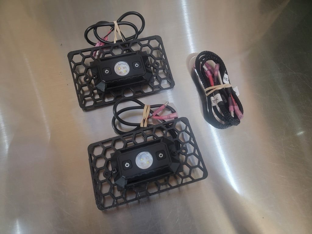 Can-Am Defender Dual Dome Light Kit — MCE Offroad, view 2