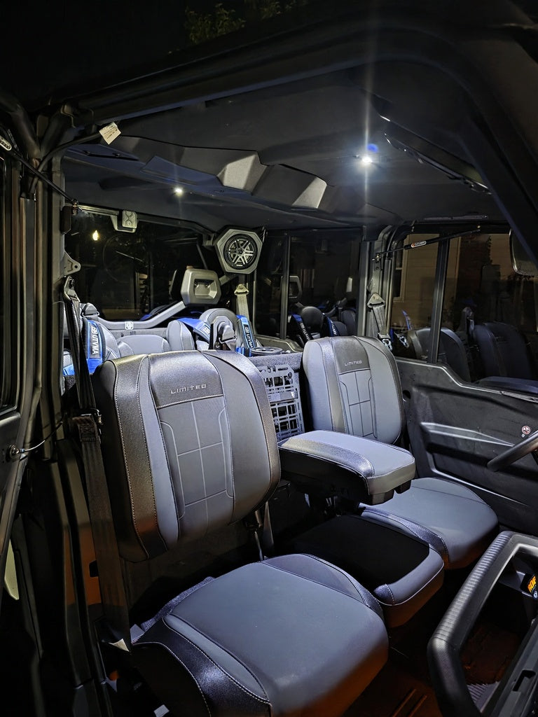 Can-Am Defender Dual Dome Light Kit — MCE Offroad, view 3