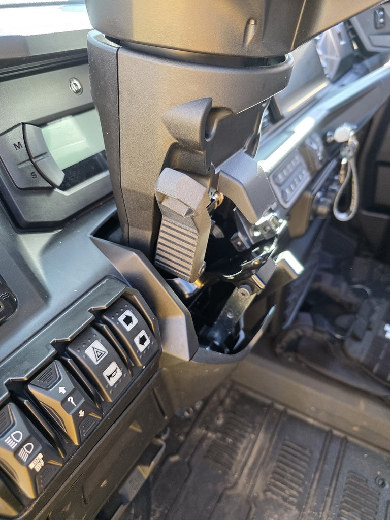 Can-Am Defender HD11 Steering Adjustment Handles — MCE Offroad, view 3