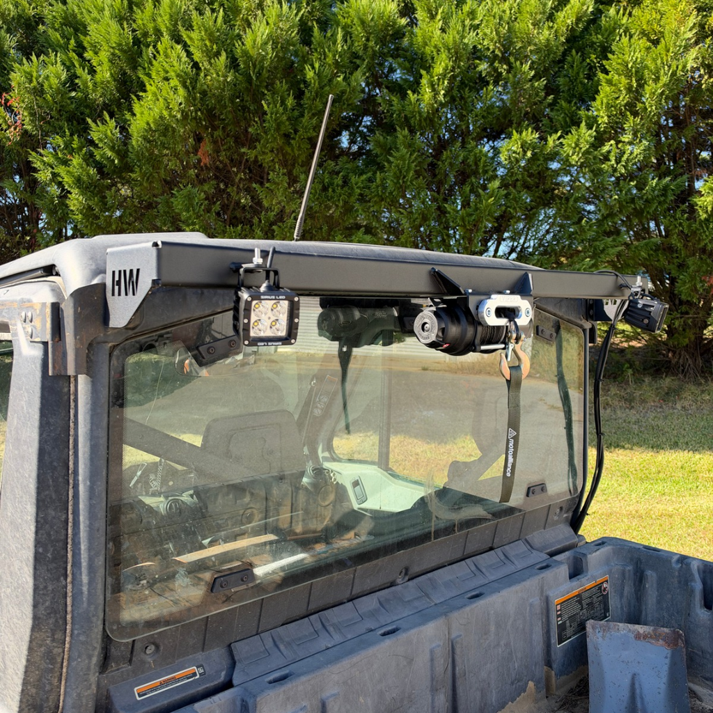 Can Am HD10 Game Loader Winch Bar