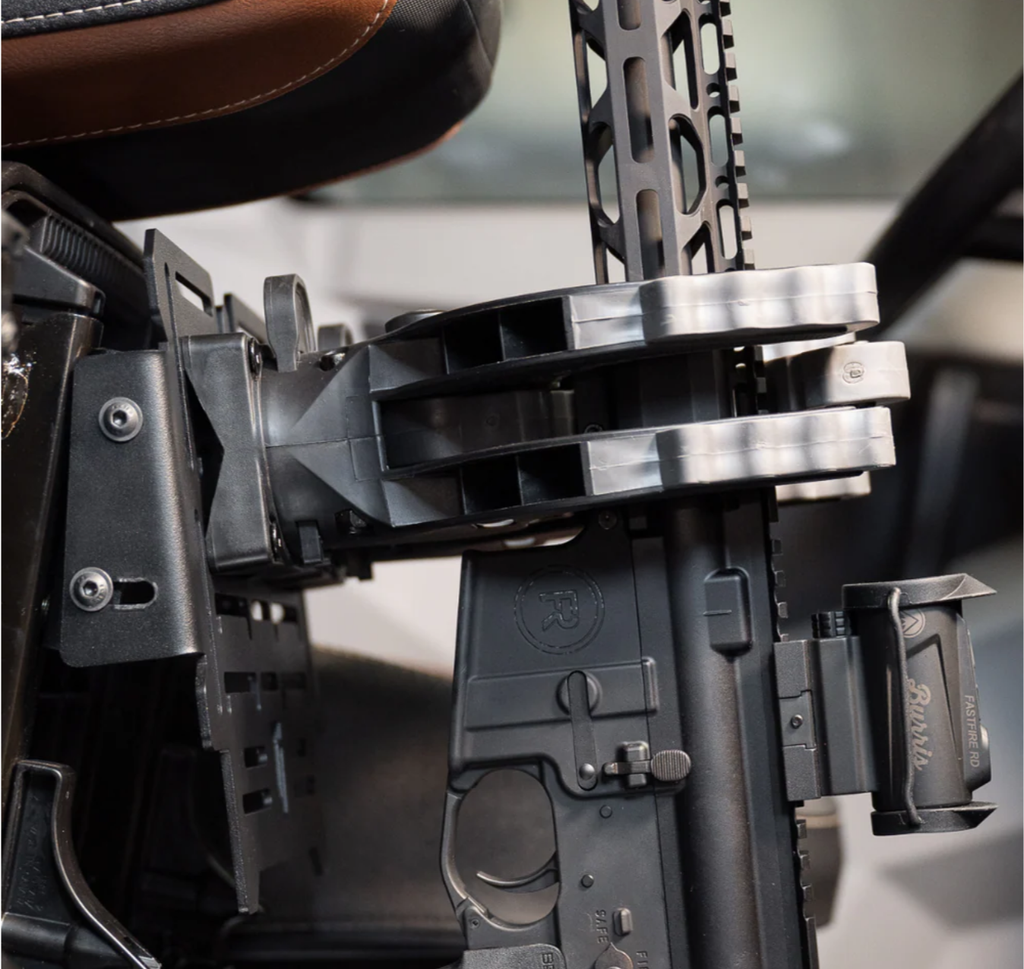 Center Under Seat Gun Mount - Trail Icon — MCE Offroad, view 2