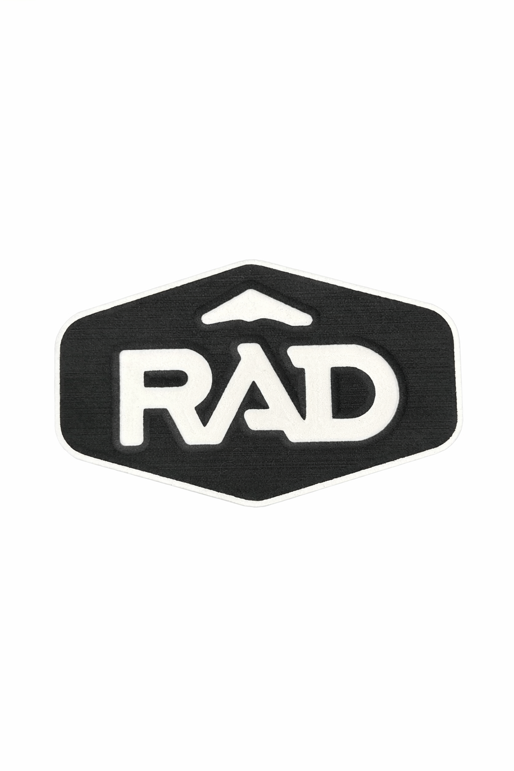 Limited Slanted Black/White – 2016+ Can-Am Defender HD5/7/8/9/10 Bed Mat by RADTECH