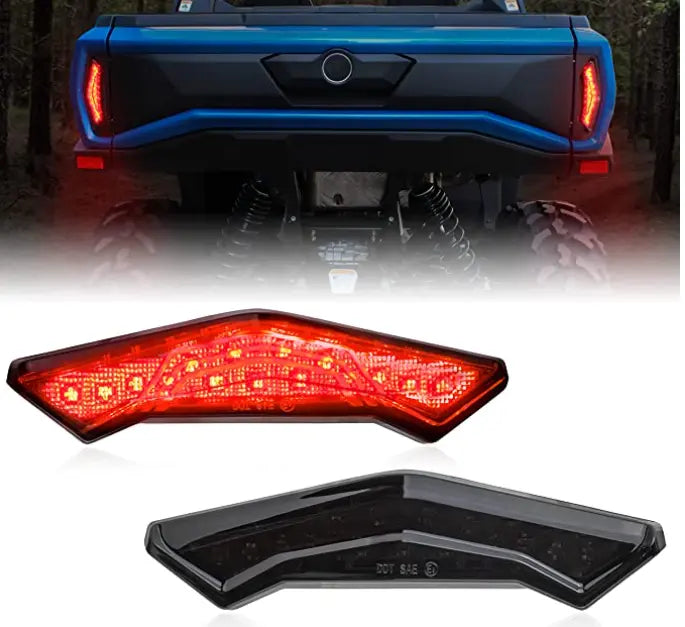 Can Am G2 Commander Smoked Tail Light Conversion — MCE Offroad, view 2