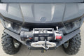 Rage Fab 10K winch front bumper for Can-Am Defender, top view