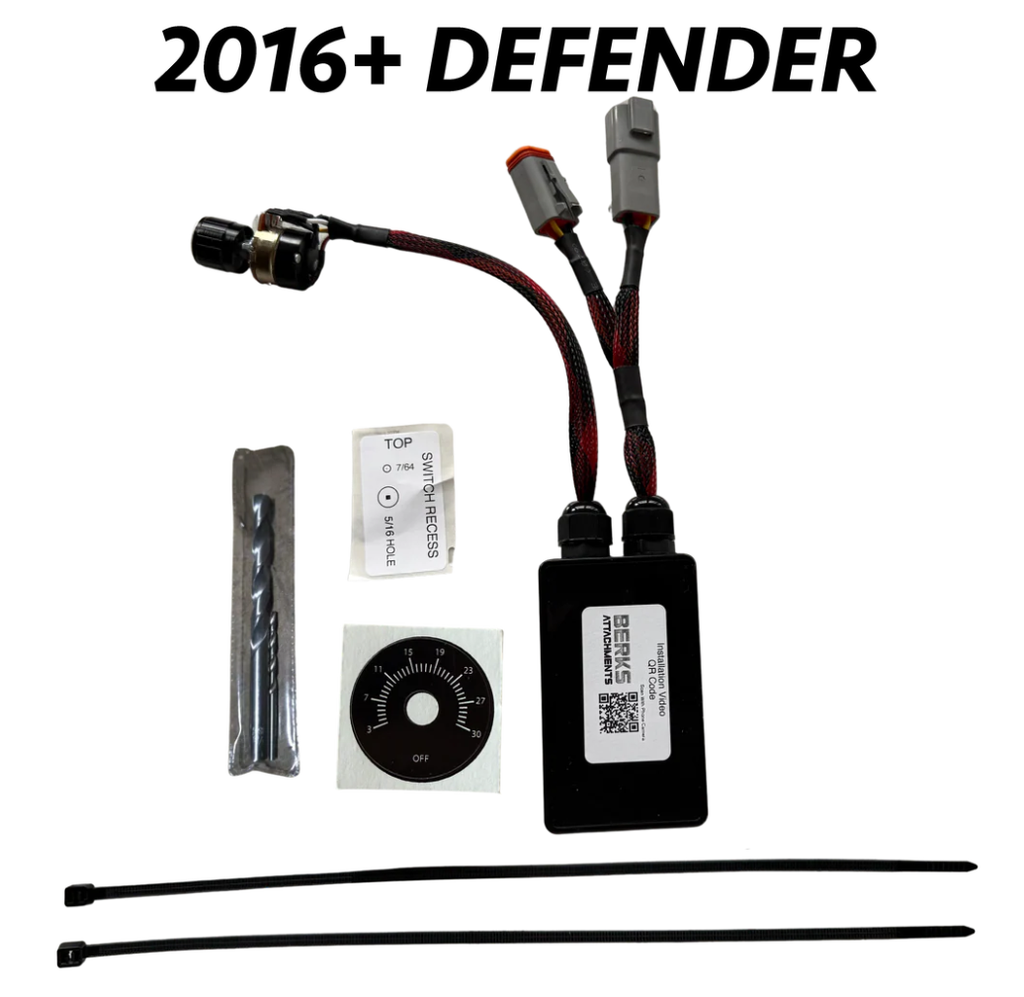 Defender Intermittent Wiper - Berks Attachments — MCE Offroad