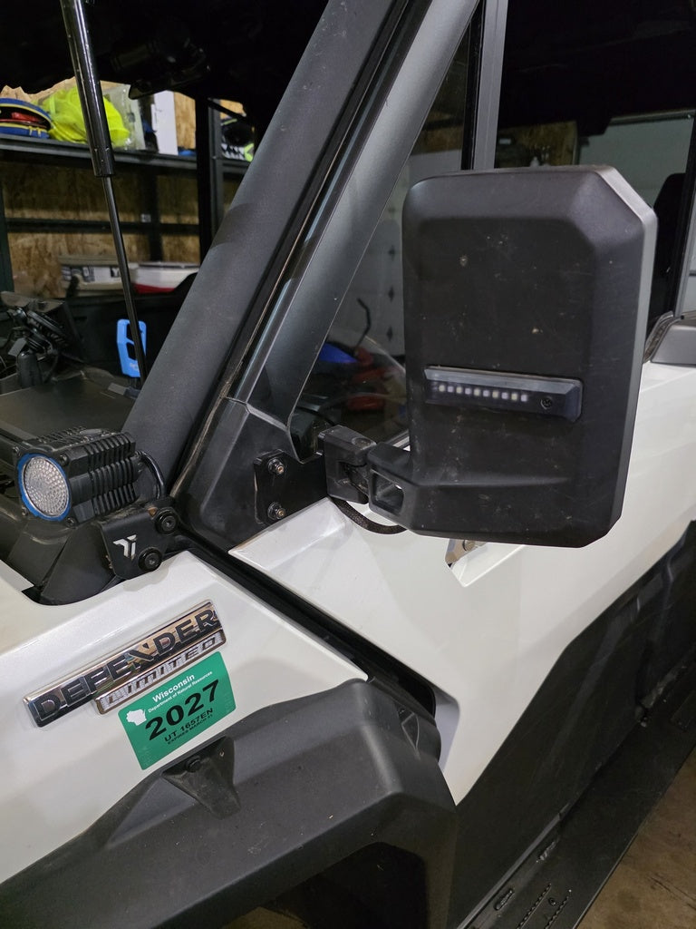 Defender Mirror Position Bracket — MCE Offroad