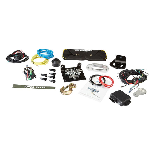 3,000 lb Elite Winch with Black AmSteel-Blue Synthetic cable
