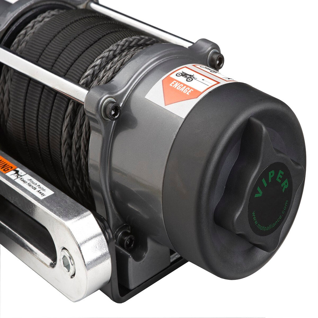 VIPER Elite 4000 ATV/UTV Winch - 40ft GREEN Rope