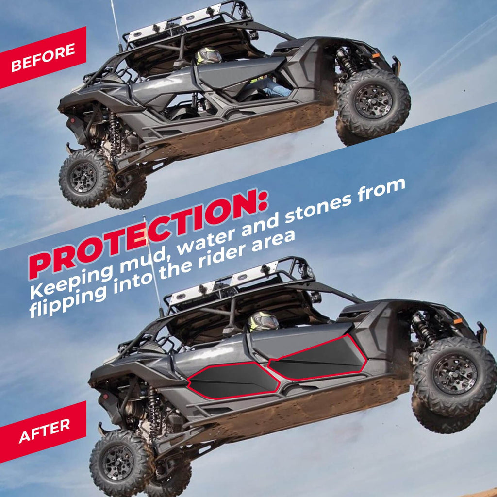 Door Panel & Mud Fender Flares For Can-Am Maverick X3 MAX